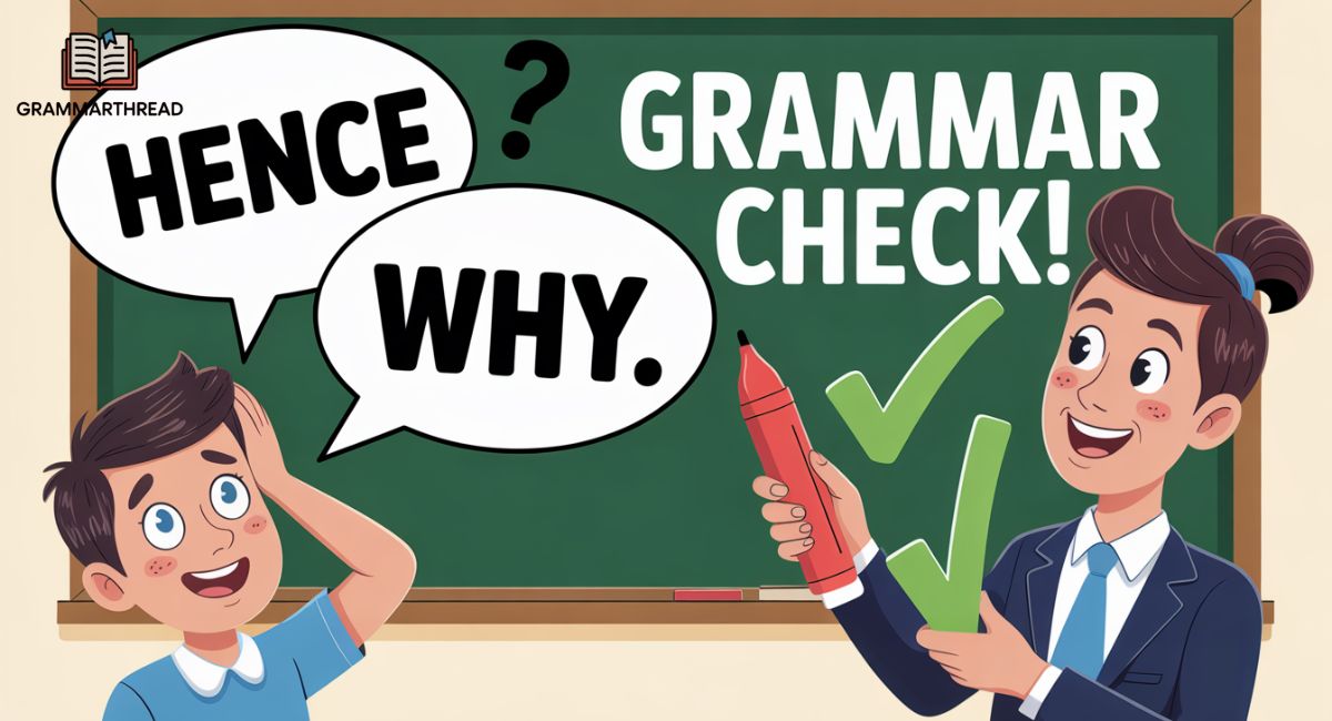 Is “Hence Why” Grammatically Correct? What to Say Instead