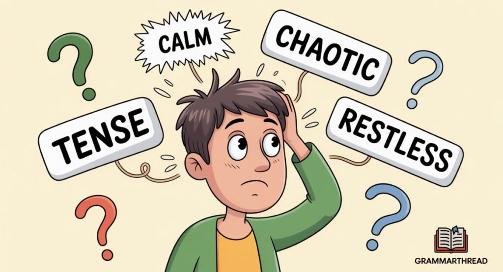 Mistakes People Make With Calm's Opposites