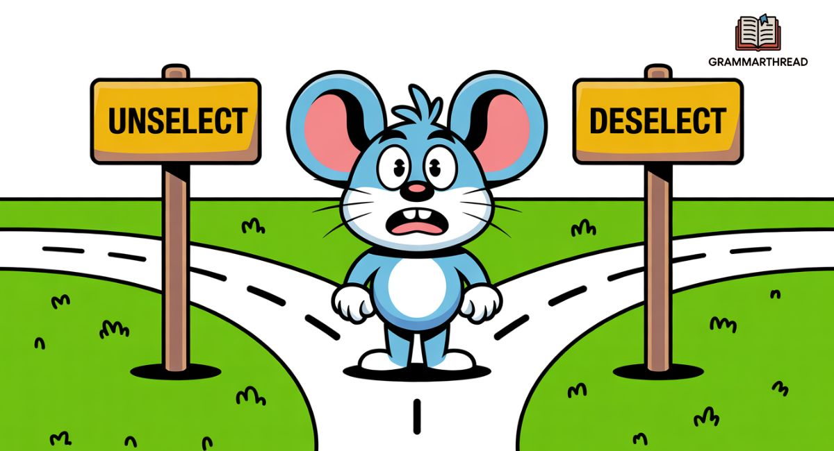 Unselect or Deselect – Which Is Correct? (With Examples)
