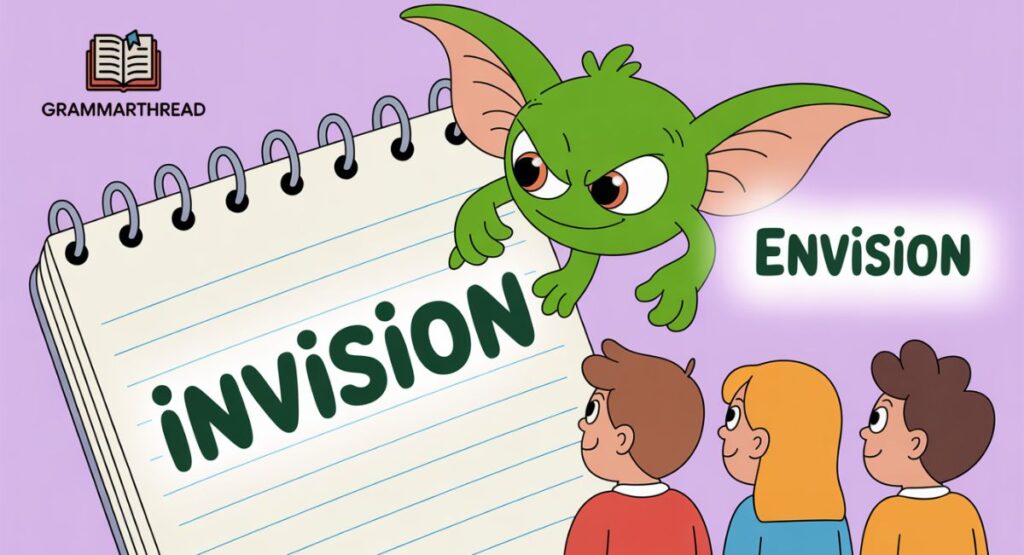 Why Invision Persists as a Misspelling