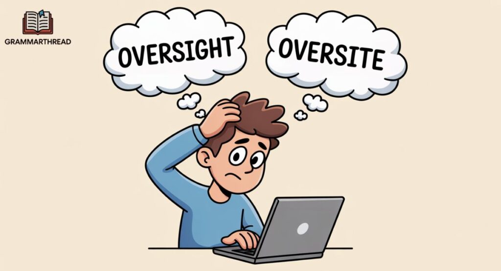 Why People Keep Misspelling It as "Oversite"