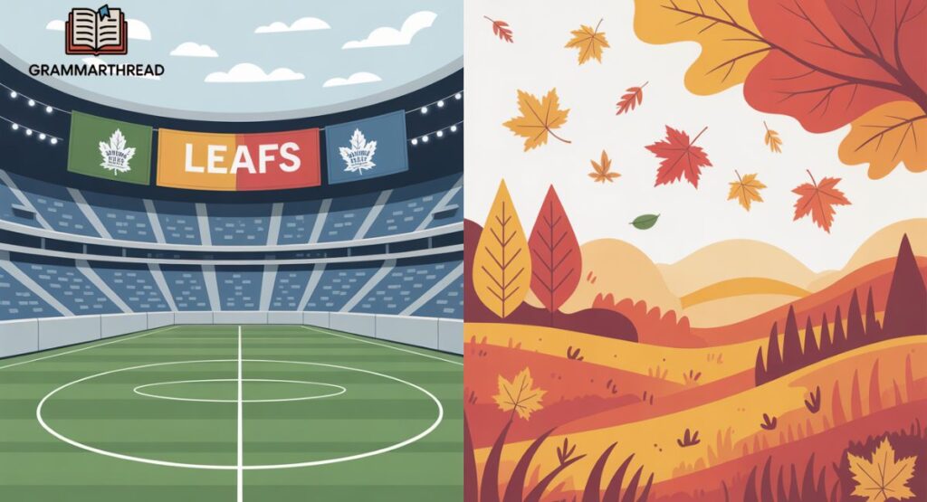Why the Word “Leafs” Still Shows Up