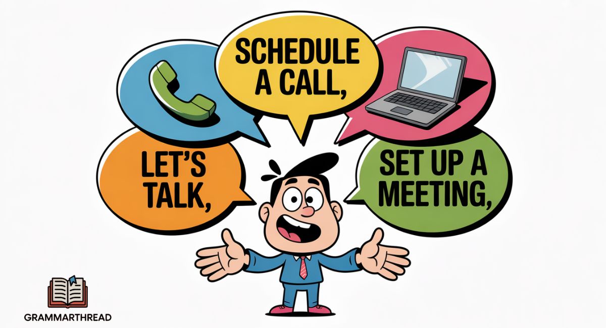 Other Ways to Say “Hop on a Call”: Expanding Your Communication Skills