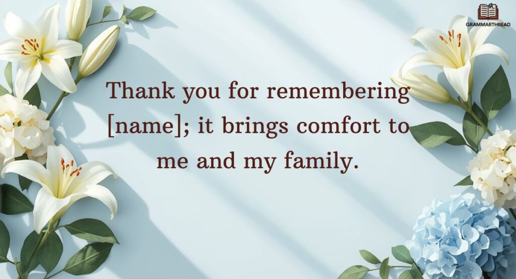 How to Respond When Someone Says “Sorry for Your Loss”