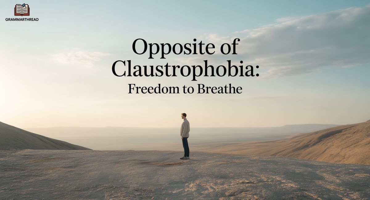 Opposite of Claustrophobia: Understanding the Love for Open Spaces