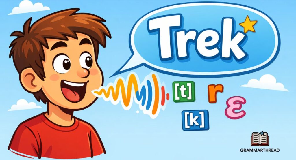 Pronunciation of Trek