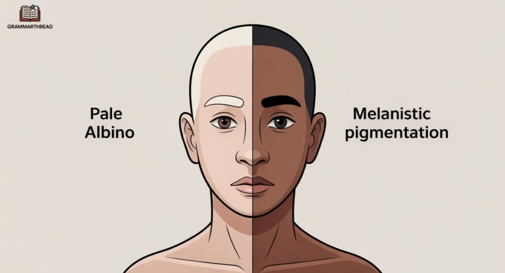 What Does “Opposite of Albino” Mean?