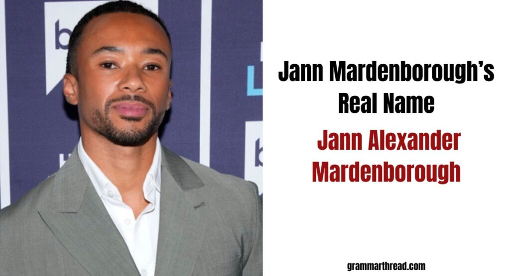 What Is Jann Mardenborough’s Real Name?