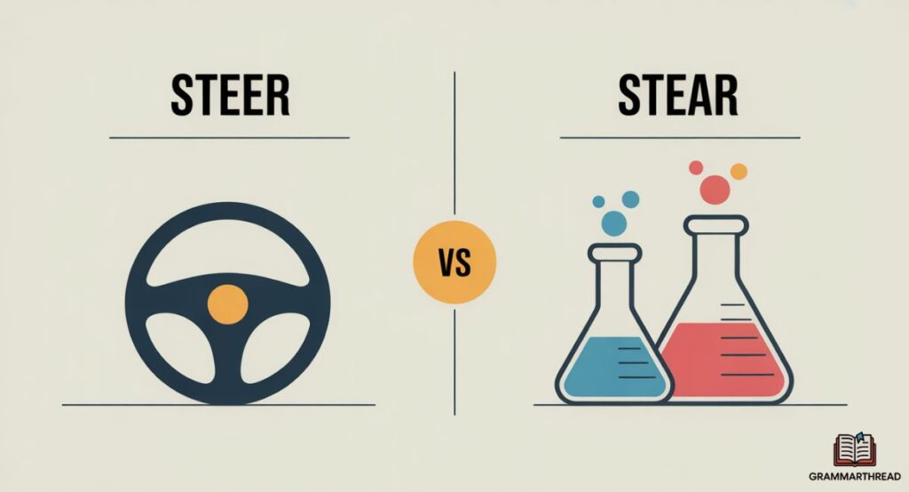 Steer or Stear – Quick Answer
